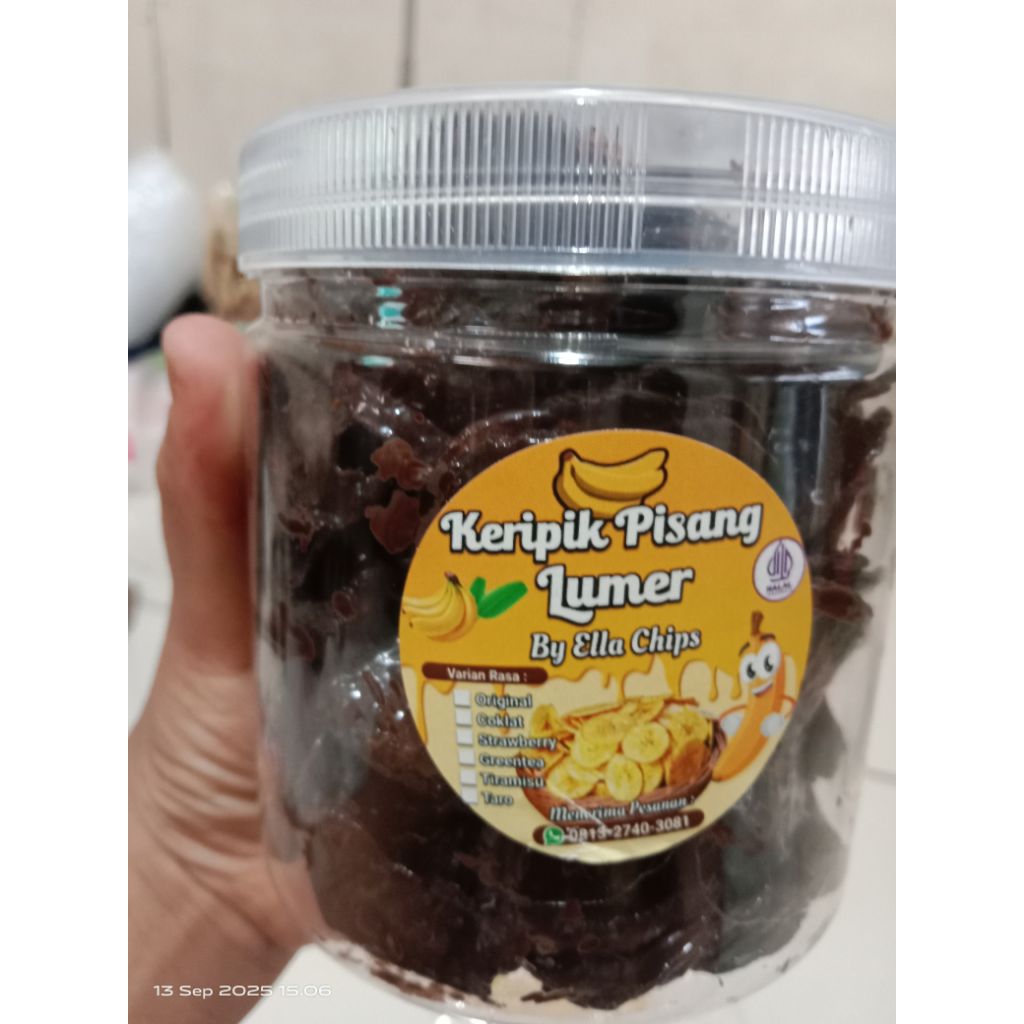 

kripik pisang lumer