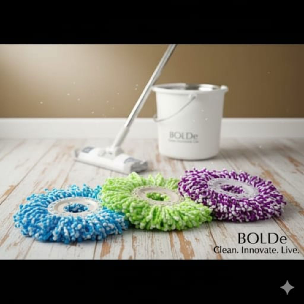 REFIL KAIN PEL untuk Super MOP / refill Isi Ulang Kain Lap Pel ORI 100% BolDe / Kain Pel Saja (GARAN