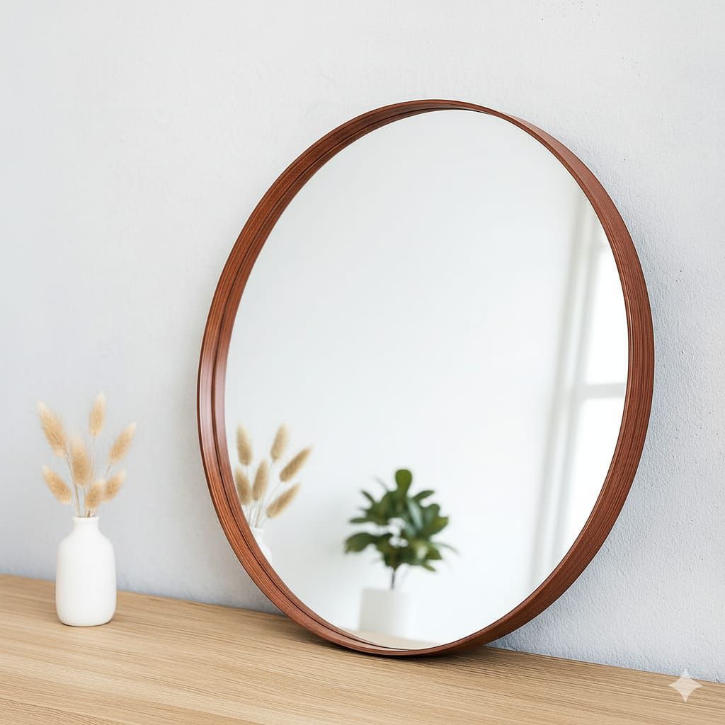 CERMIN BULAT  D.40 CM  POLOS