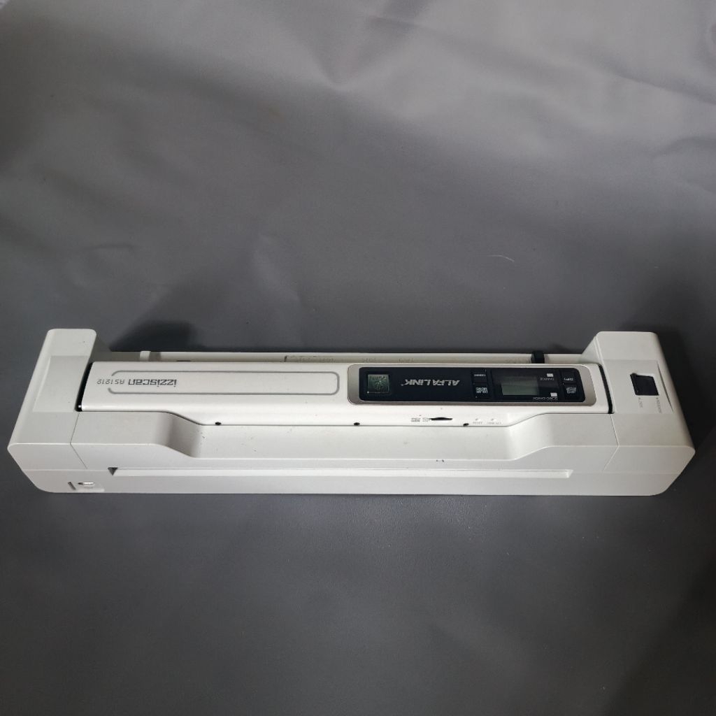 Scanner portable Alfalink izziscan 1212 dengan docking free memory  Harga murah