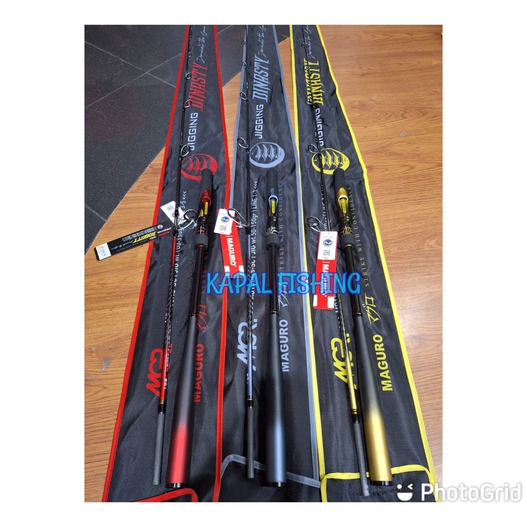 JORAN MAGURO DINASTY 180 MHS 180HS 180MS | Jigging | Dasaran | Solid Carbon