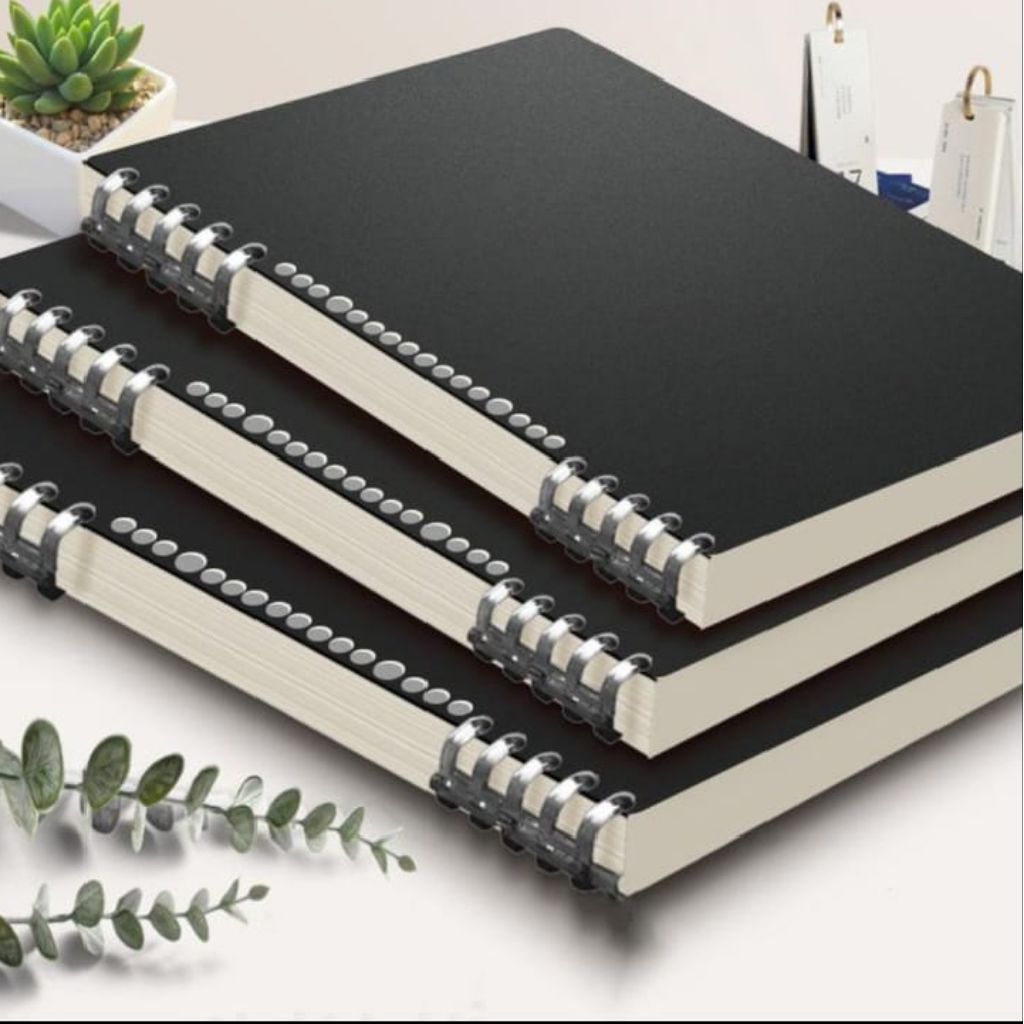 

Buku Catatan Notebook A5/B5 120lembar Buku binder Aesthetic Buku Diary banyak varian Warna