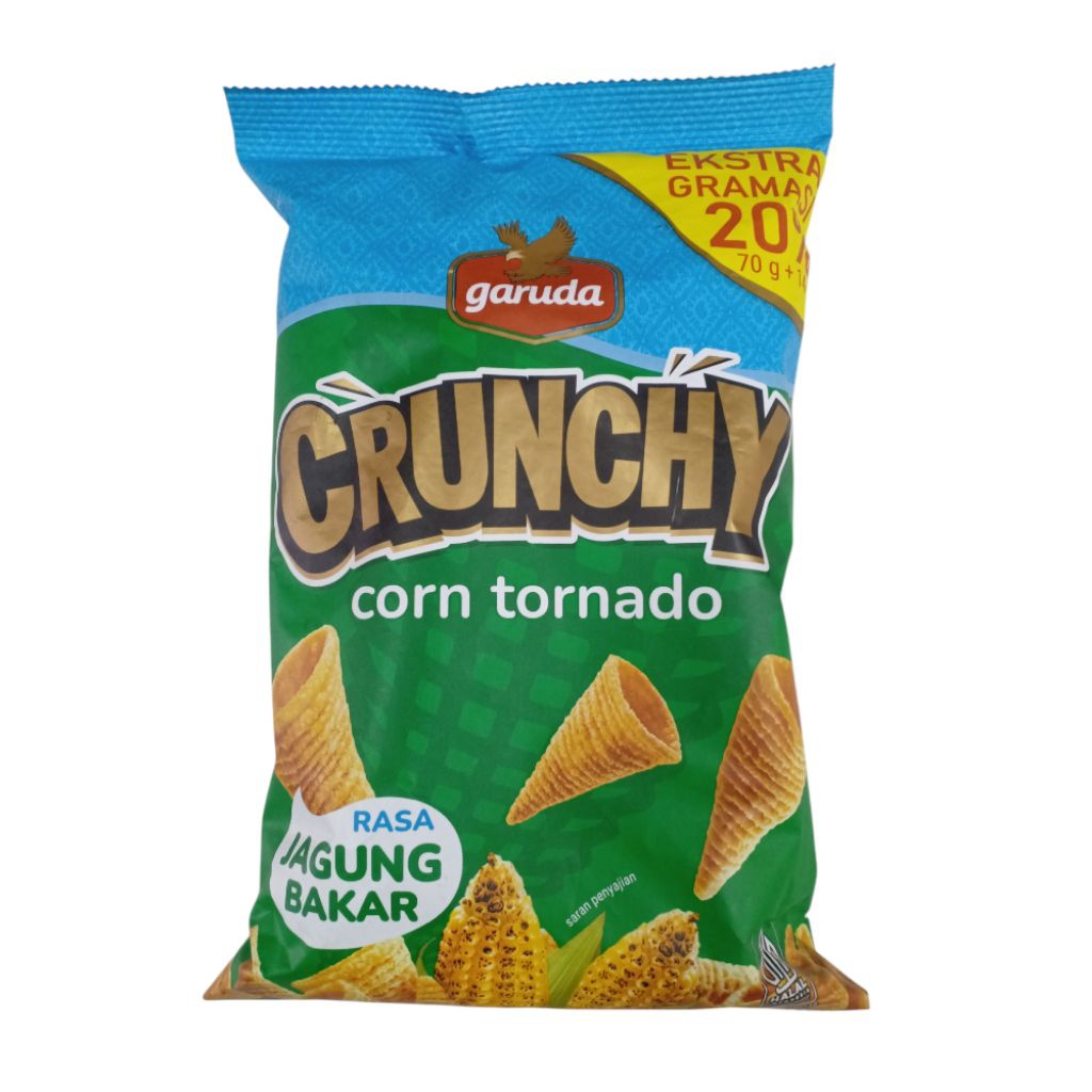 

Garuda Crunchy Corn Tornado Rasa Jagung Bakar 70+14gr