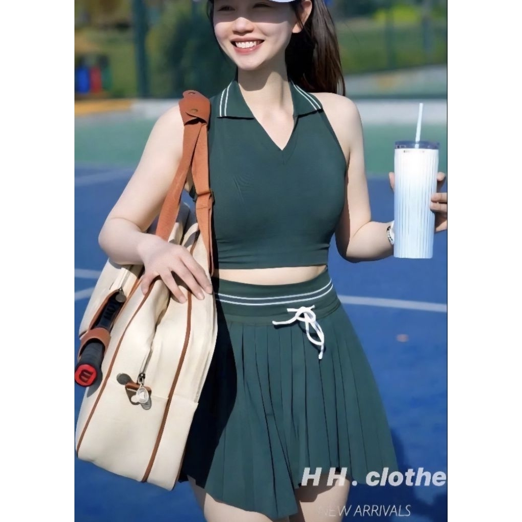 One Set Top & Skort Tennis Padel Outfit