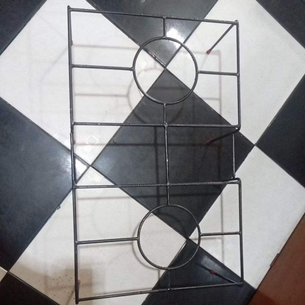 tatakan behel ukuran JUMBO untuk BGX dan tipe LAINNYA /tatakan oven tangkring/ tatakan dua (2) tungk