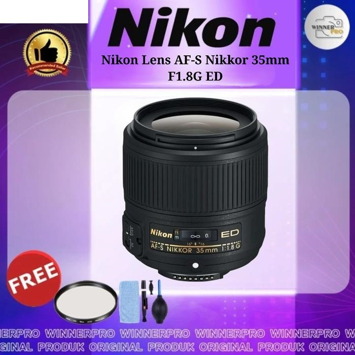 Lensa Nikon AF-S NIKKOR 35mm f1.8G ED