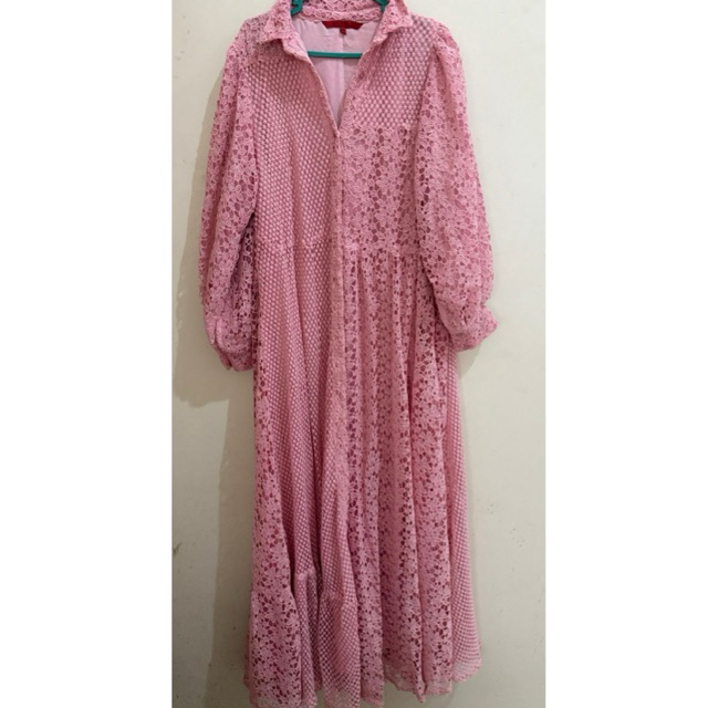 dress Buttonscarves x benang jarum x nada puspita x ria miranda