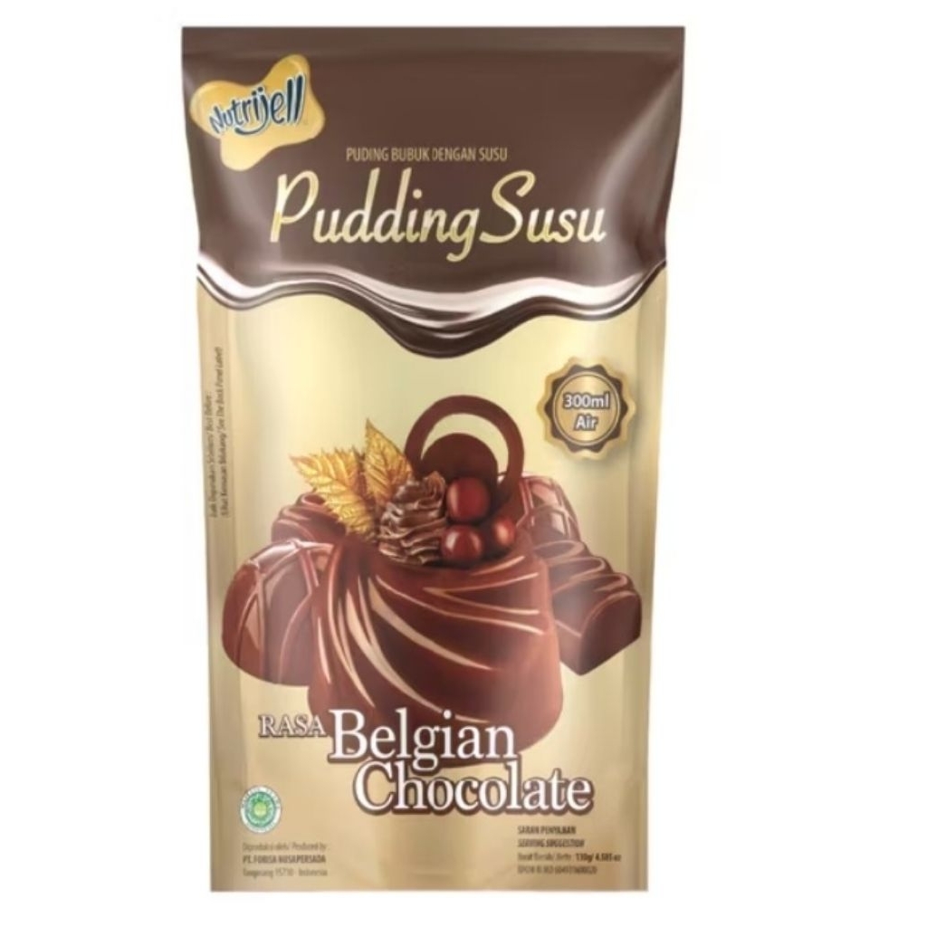 

Nutrijell Pudding Susu Belgian Cokelat