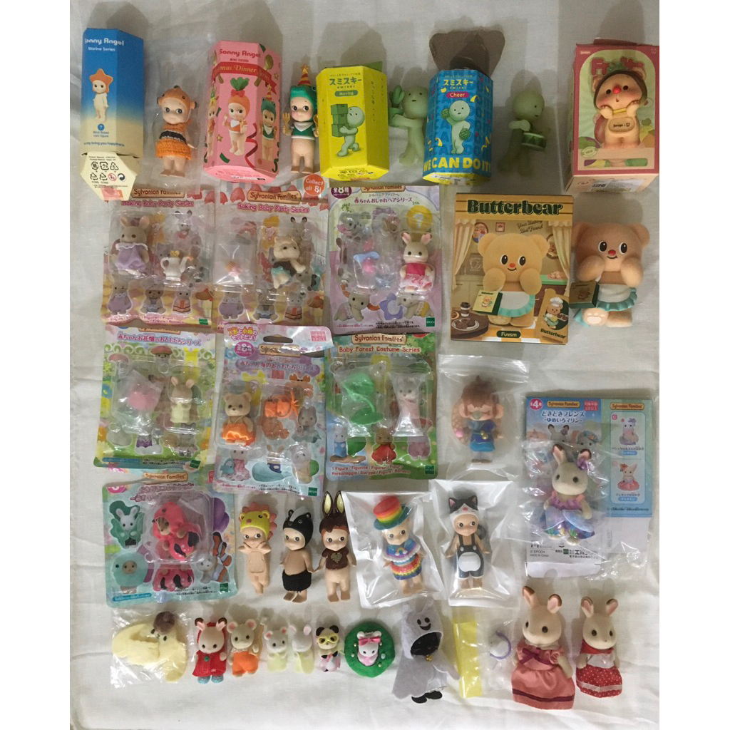 [NEW UPDATE‼️][SHOPEEVIDEO] READY STOCK SONNY ANGEL HIPPERS DREAMING SYLVANIAN FAMILIES BABY BAKING 
