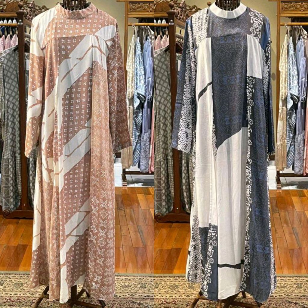 Liza Dress Ceruti by Dian Pelangi LIMITED EDITION Busana Muslim Maxi Gamis Abaya Kaftan Gaun Pesta P