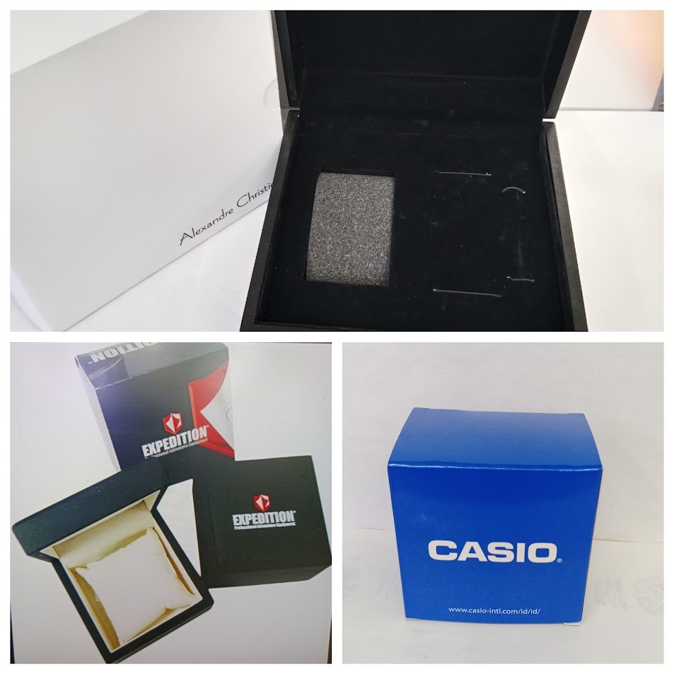 Kotak jam  Original Box ac,Exp,Casio