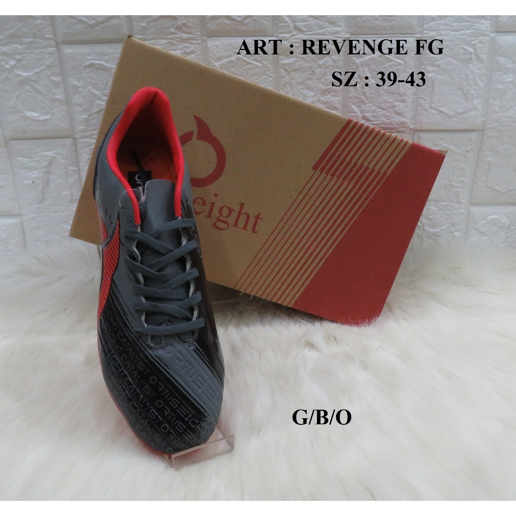 SEPATU BOLA MEREK ORTUSEIGHT ART REVENGE FG PRICE RP 511.000 BRAND ORIGINAL