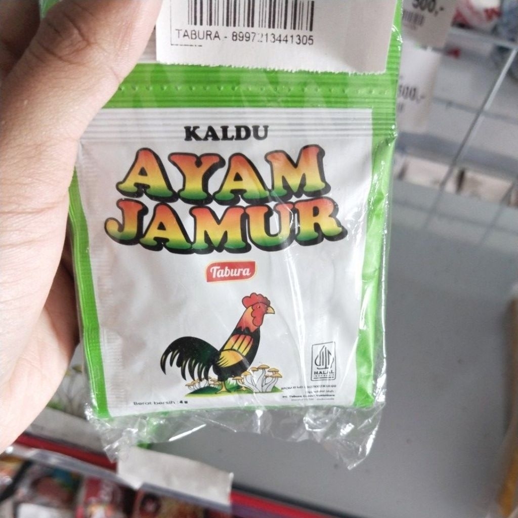 

Kaldu Ayam Jamur Tabura 4 Gr 1 Renteng Isi 12