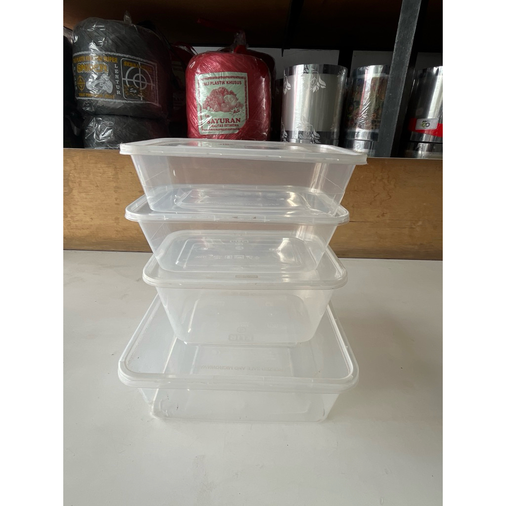 Wadah Thinwall / Wadah Makanan / Tempat makan plastik