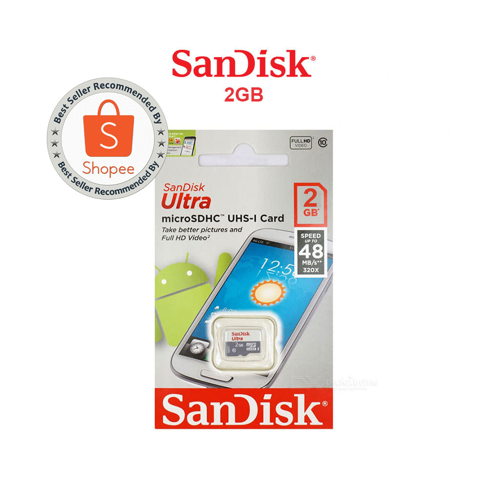 Memory Card Micro SD Card Sandisk Ultra 2GB