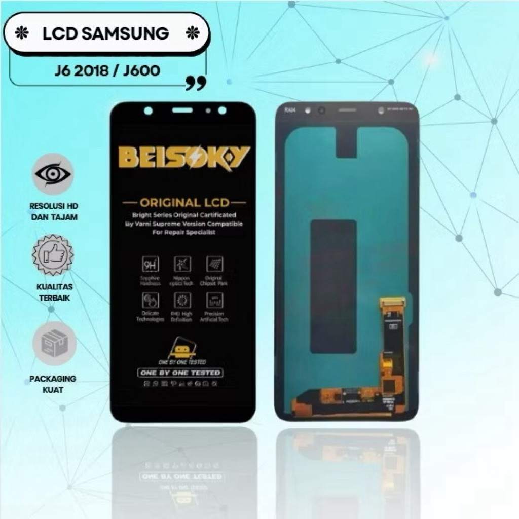 LCD TOUCHSCREEN SAMSUNG GALAXY J6 2018 / J600 Fullset Ori