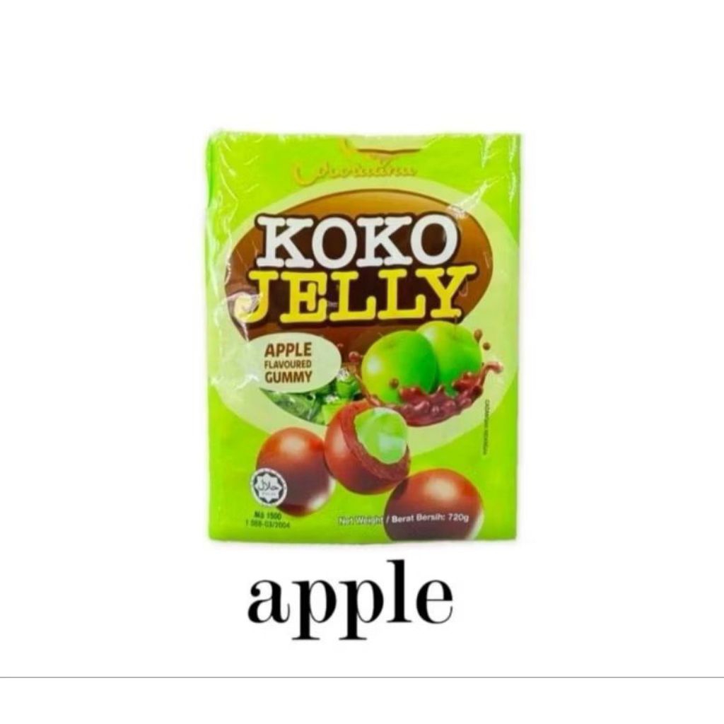 

COCOALAND KOKO JELLY APPLE FLAVORED GUMMY