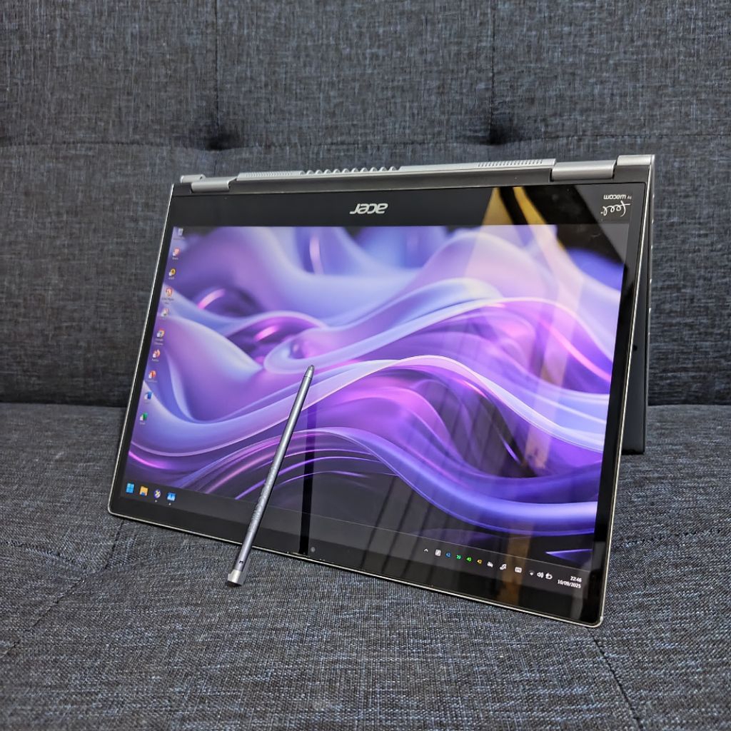 Laptop 2in 1ACER Spin 313-51N Intel Core Evo i7-1165G7 RAM 16GB SSD 512GB Intel iRIS Xe 13"WQXGA Tou