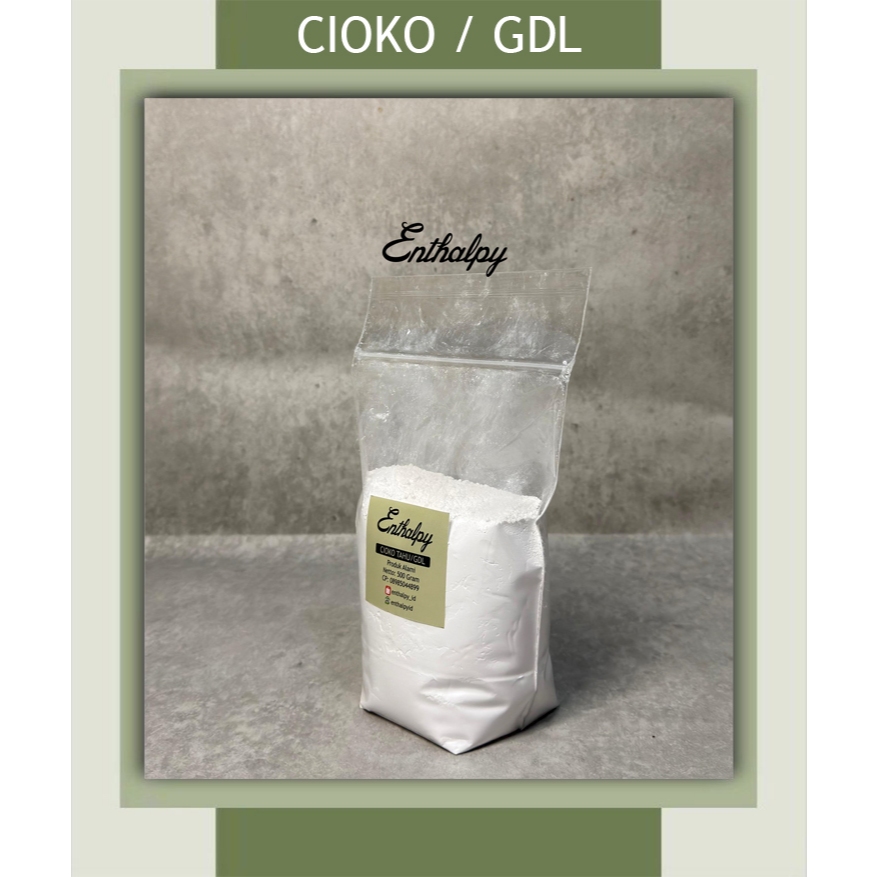 Cioko Tahu / GDL / Kalsium Sulfat Food Grade