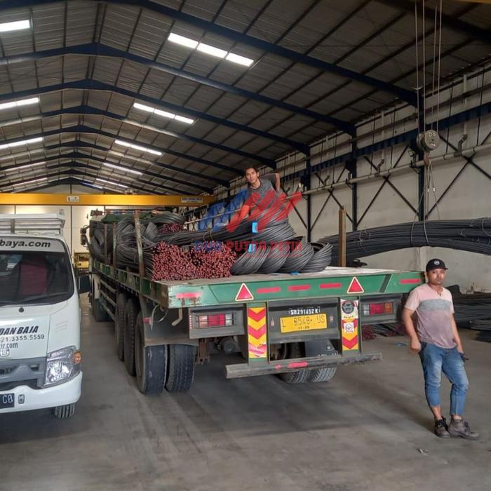 Besi Beton Ulir 22 mm Full SNI TS420 Berat 35.8 kg Besi Tulangan Beton Sirip Beton Ulir Murah Suraba