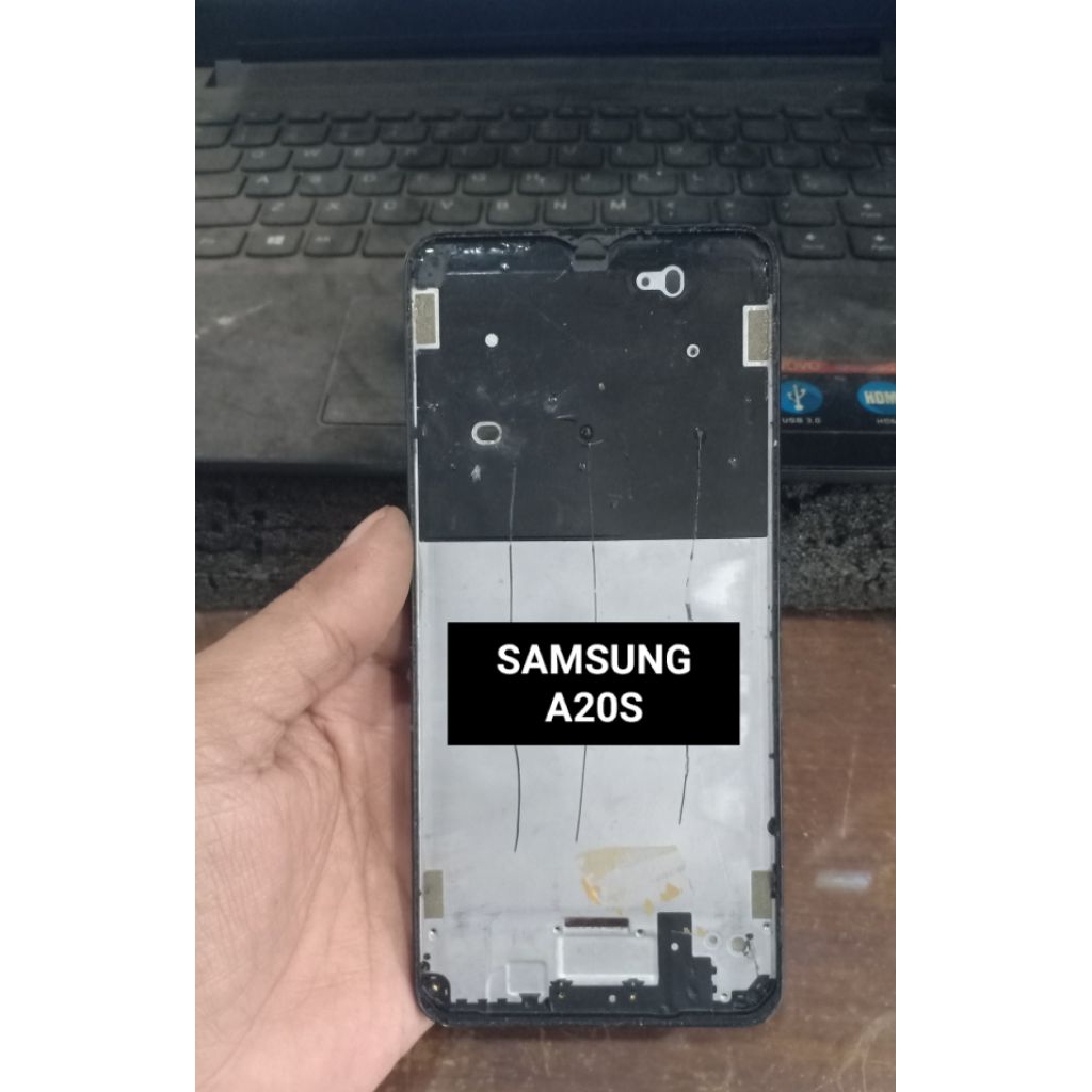 FRAME LCD SAMSUNG A20S copotan