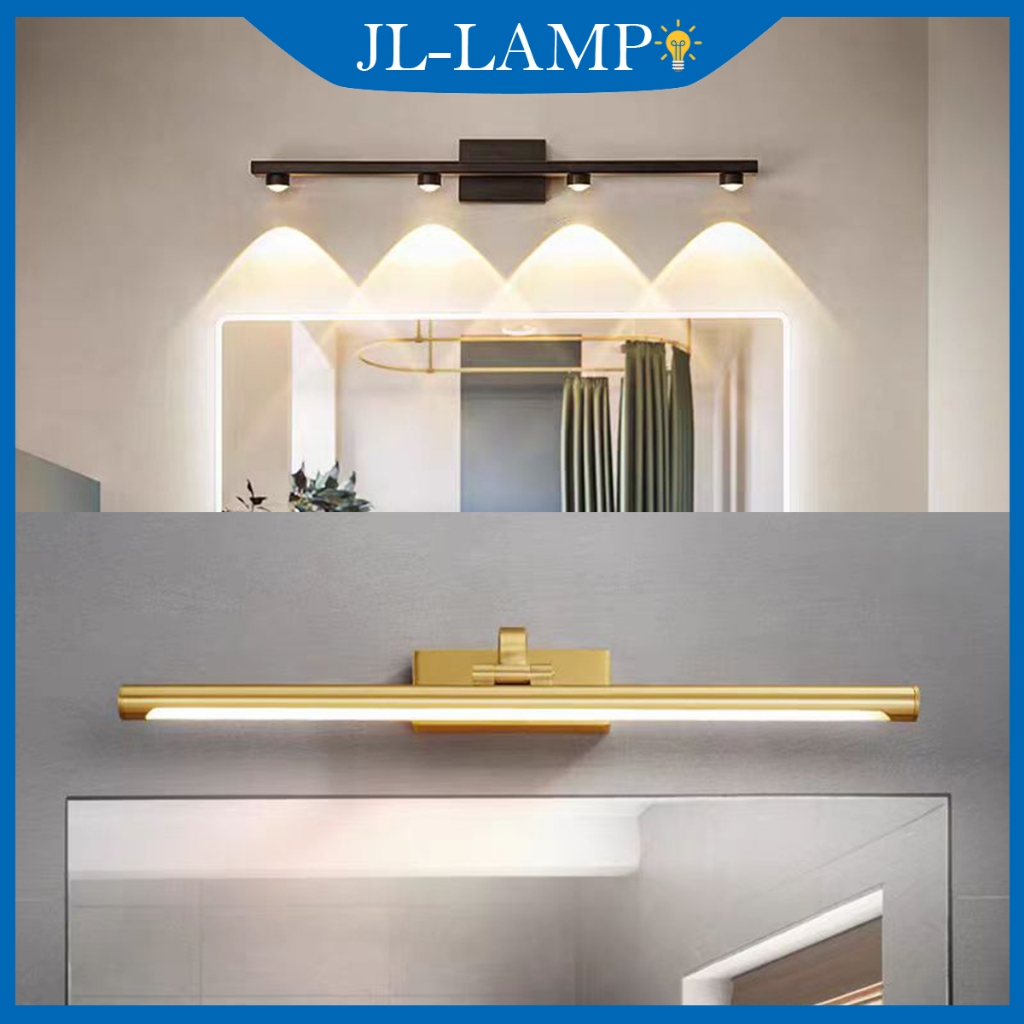 Lampu Hias Dinding Lampu Cermin Lampu Wastafel Lampu Dinding 3 Warna 43/58cm