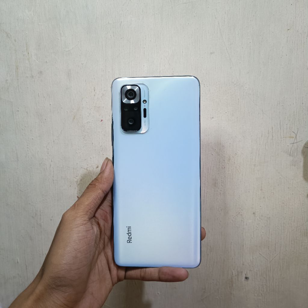 Xiaomi Redmi Note 10 Pro Ram 8/128 Second Bekas Original Bergaransi Resmi Ex Tam