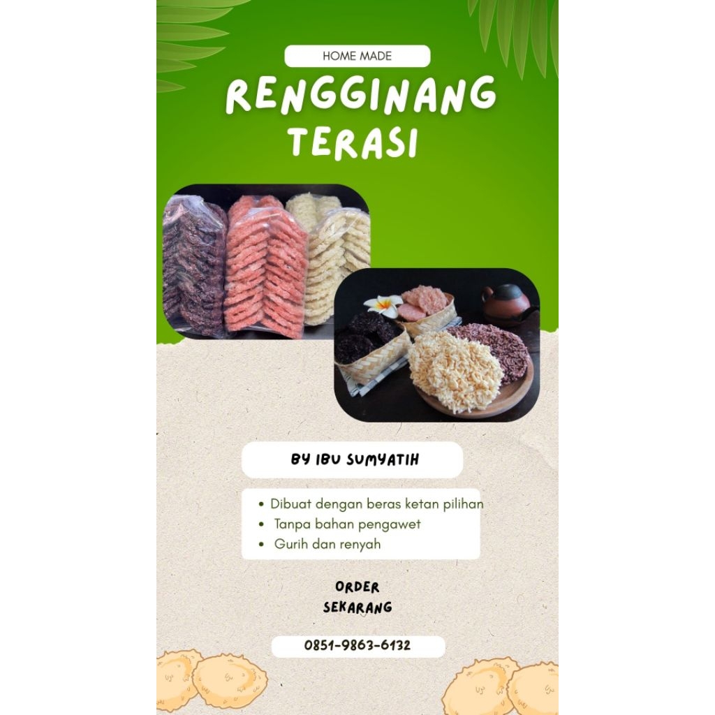 

rengginang terasi khas betawi