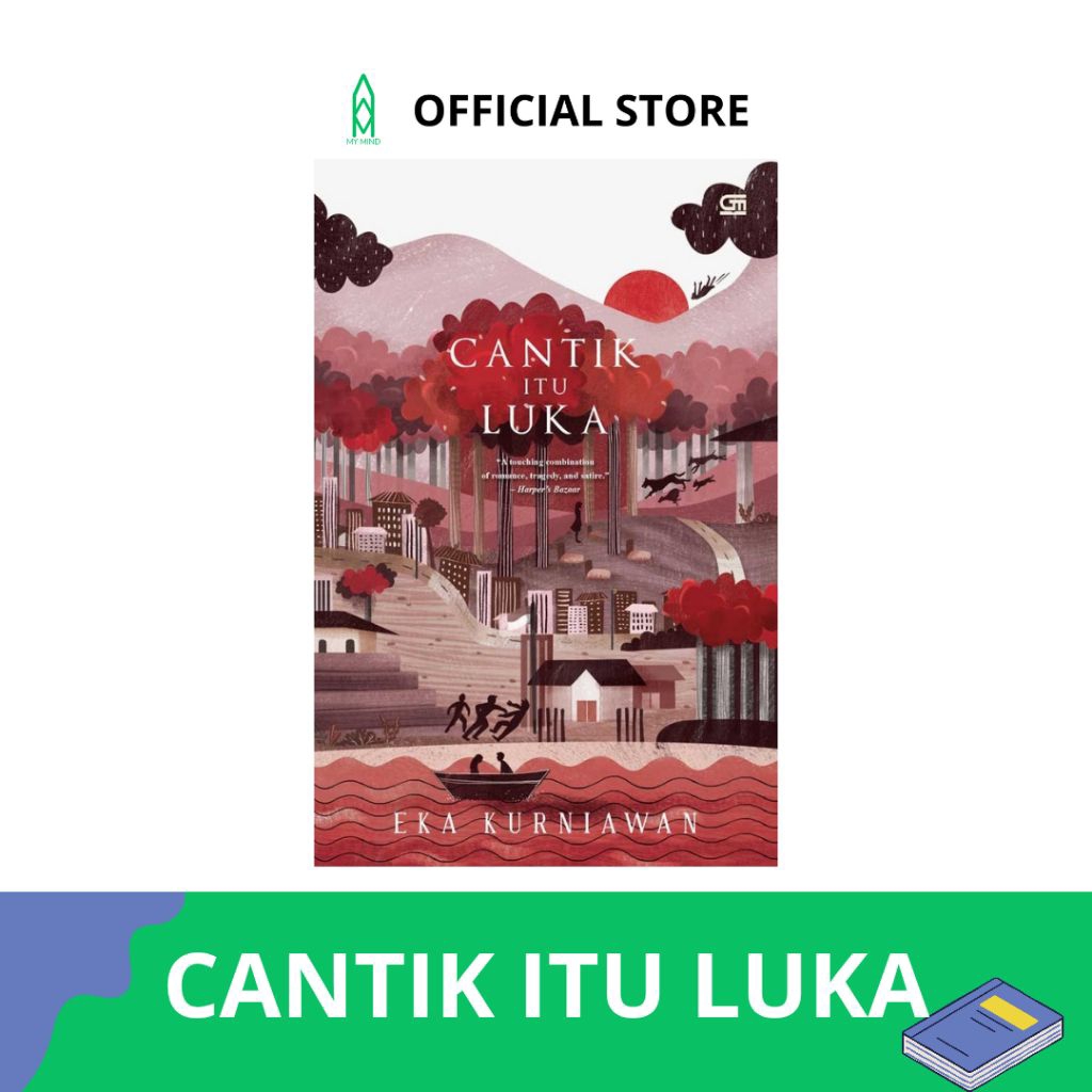 Cantik Itu Luka - Novel Karya Eka Kurniawan Original