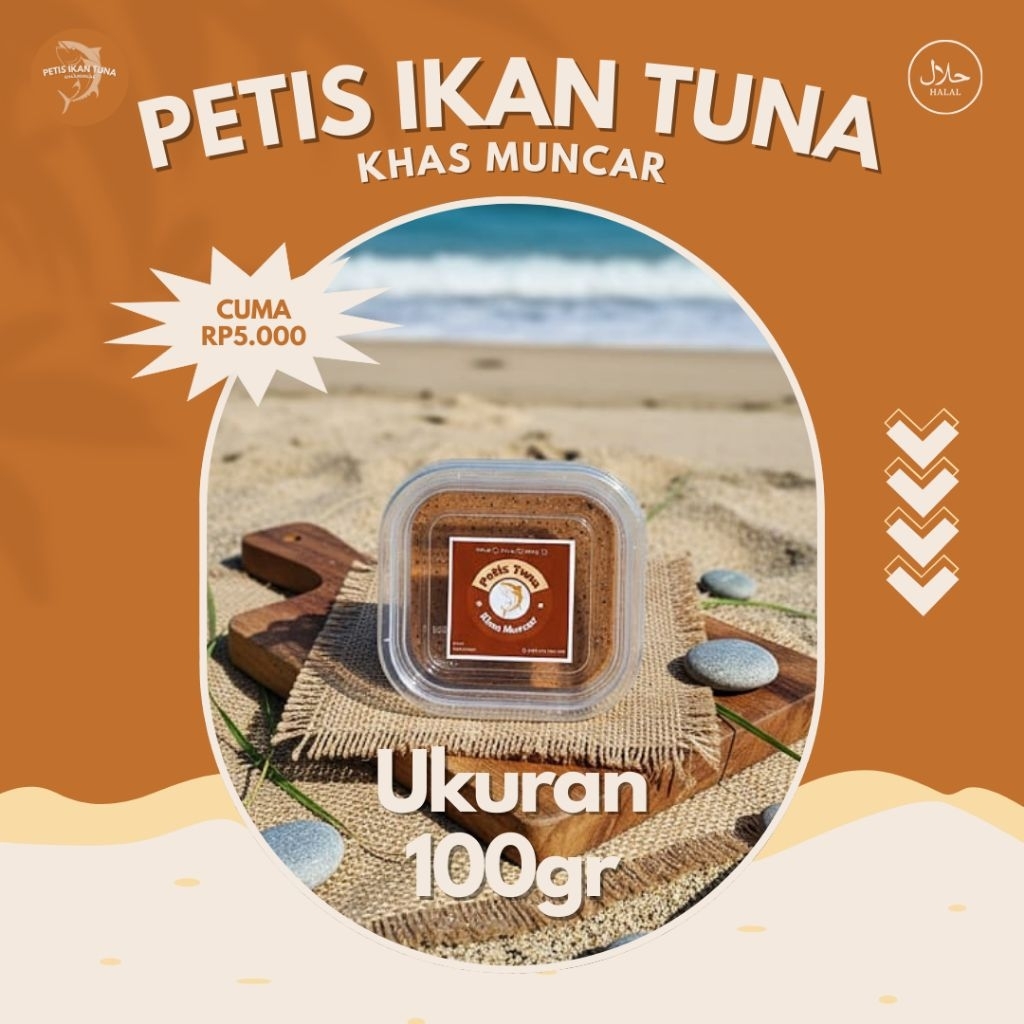 

Petis Ikan Tuna Khas Muncar 100gr