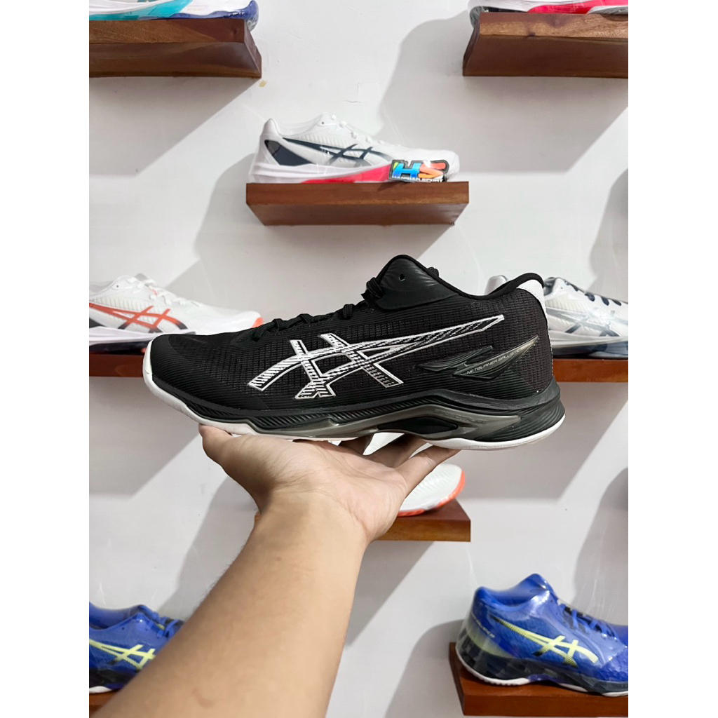 Asics Netburner Ballistic FF MT 4 - Black/White