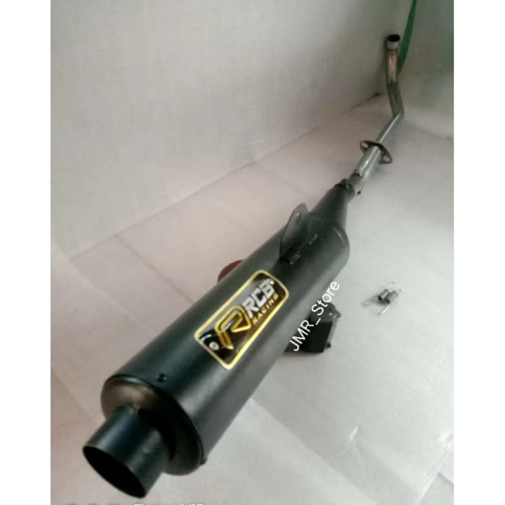 Knalpot standar racing tsugigi RCB full bas adem gerung supra, supra-125, karisma, revo lama,revo 11