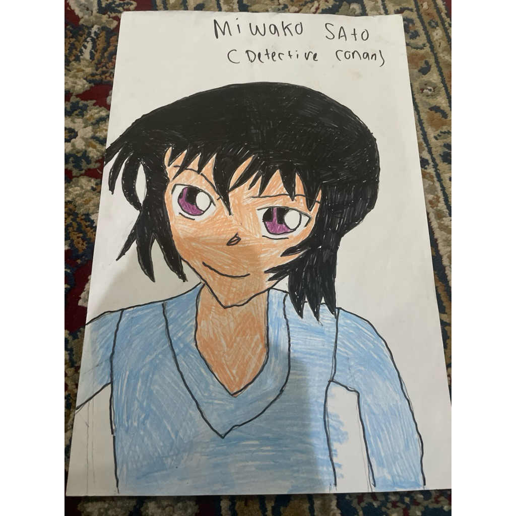 

Gambar Kertas A4 Miwako Sato Detektif Conan Ori