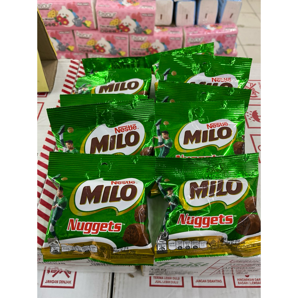 

MILO NUGGET COKELAT SUSU 25gr