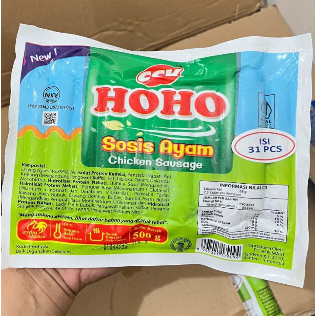 Sosis ayam HOHO (isi 31)