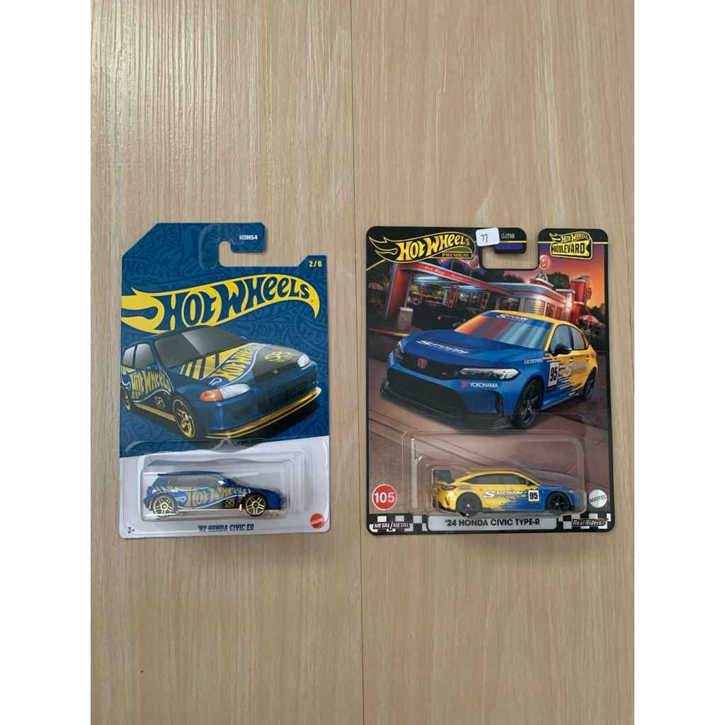 Hot Wheels Civic Type-R Spoon & Civic EG