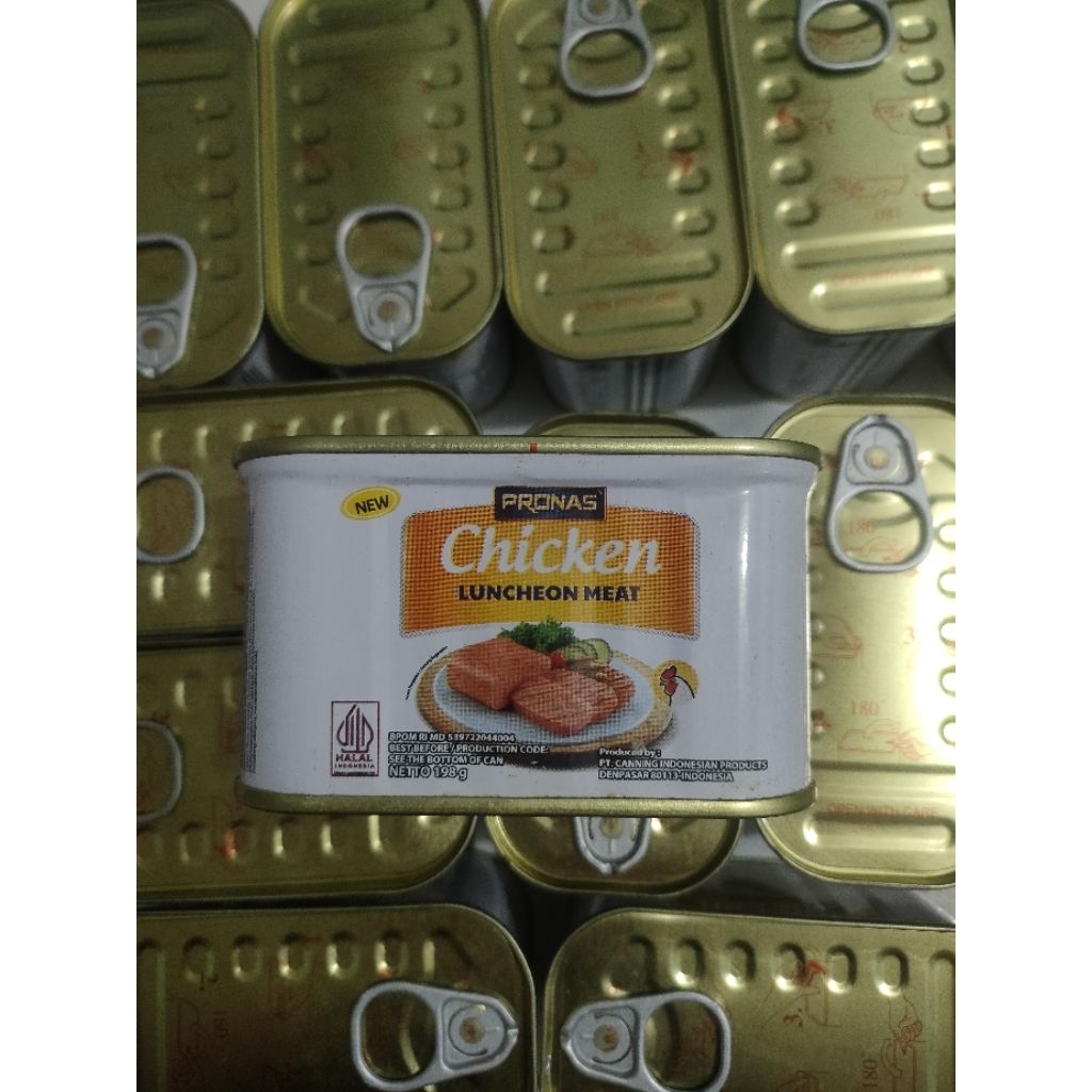

pronas luncheon ayam 198gr promo exp okt 2026