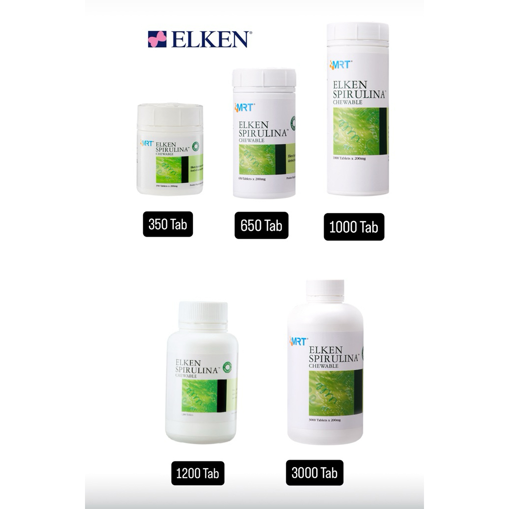 MRT Elken Spirulina Chewable Tablet