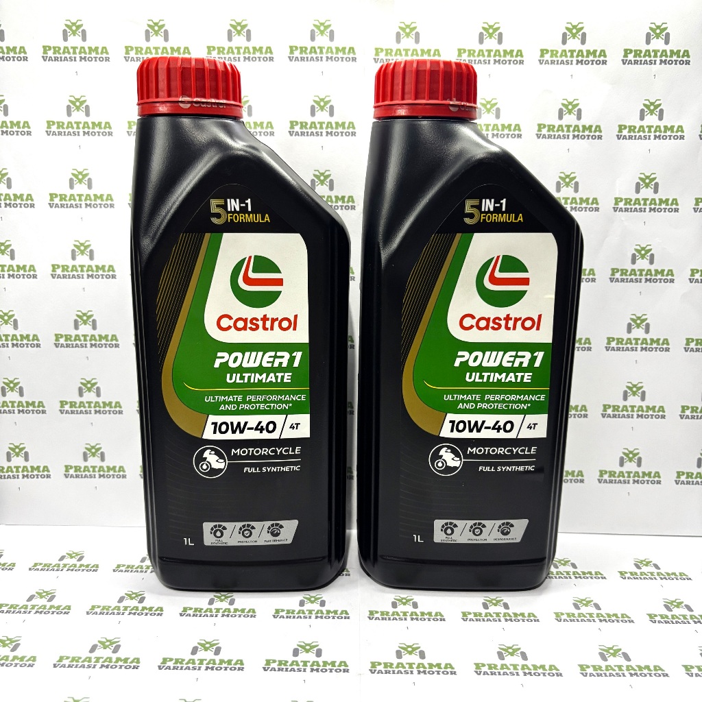 Oli Mesin Castrol POWER 1 ULTIMATE Manual 10W-40 4T Full Synthethic Original Castrol