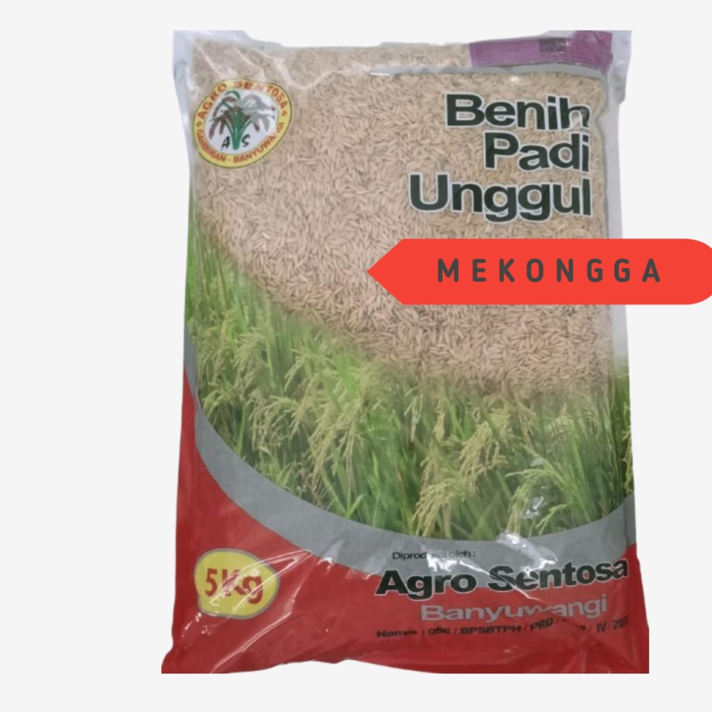Benih padi Mekongga premium 5Kg