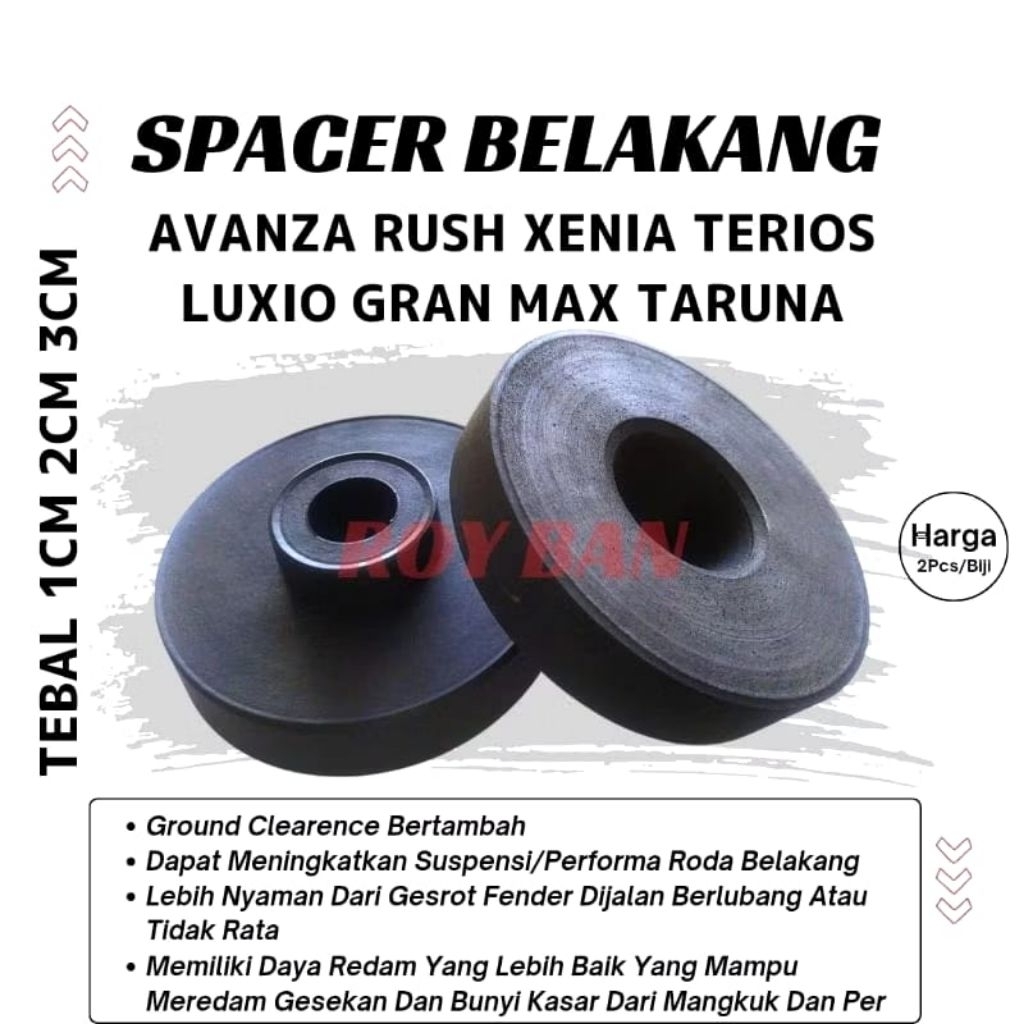 Karet Tatakan Per Keong Belakang Bubutan Manual Buat Mobil Avansa Xenia Rush Grand Max Luxio Taruna 