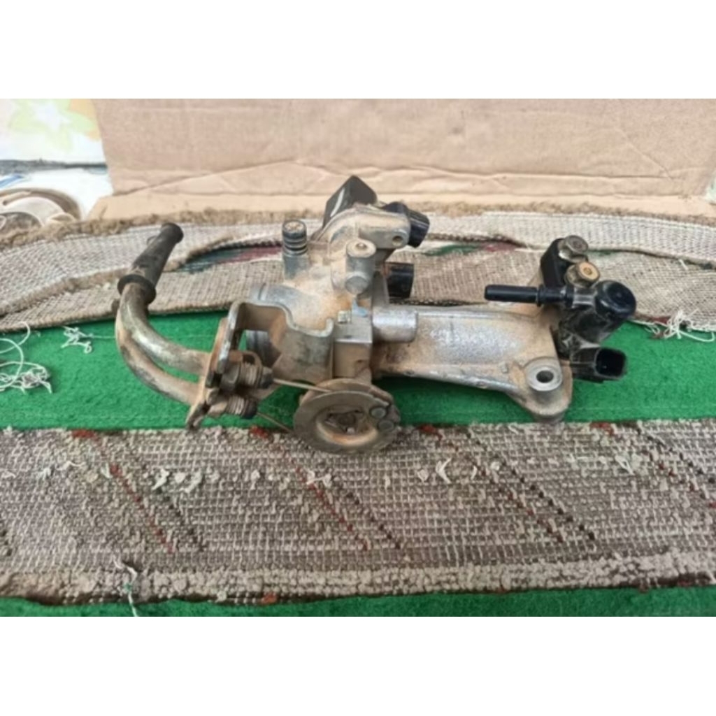 TB THROTTLE BODI HONDA BEAT FI STATER HALUS/BEAT POP/ BEAT DIGITAL K44 SEKEN ORIGINAL COPOTAN