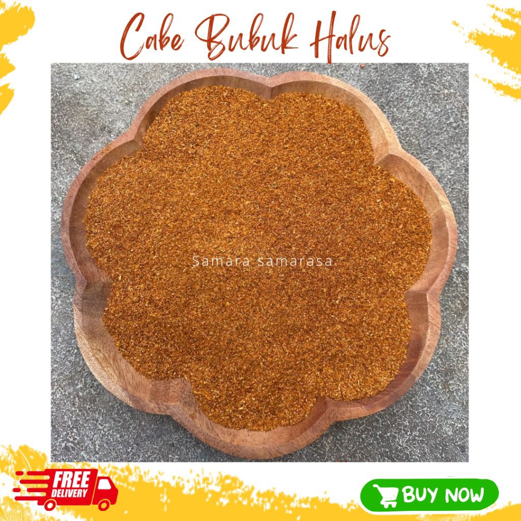 

CABE BUBUK HALUS TABUR SUPER PEDAS 500 GRAM