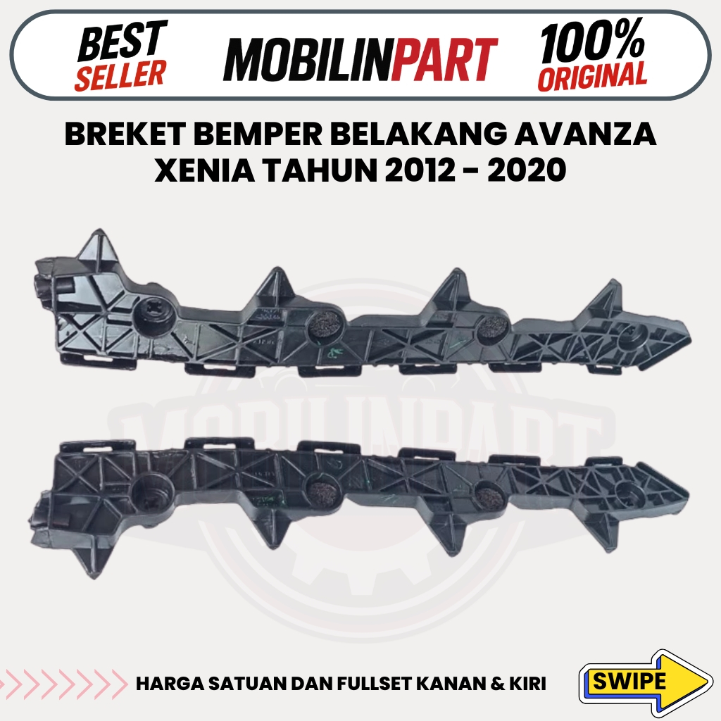 Breket Bemper Belakang Avanza Xenia 2012-2020 Original