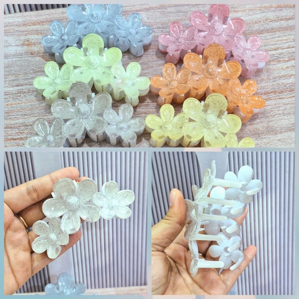 Kep rambut korea/kep rambut dewasa model bunga