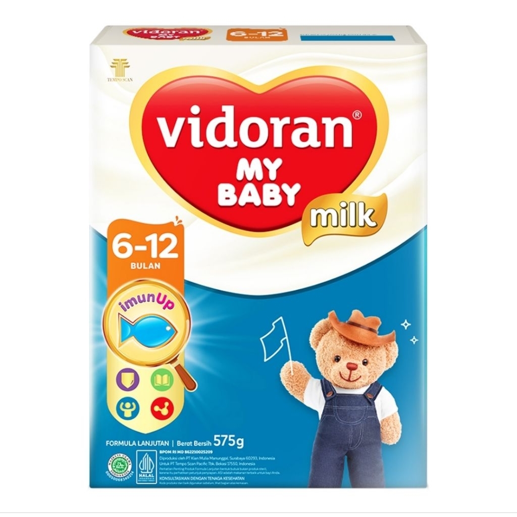 

VIDORAN BABY 6-12 BULAN 575GR -925GR