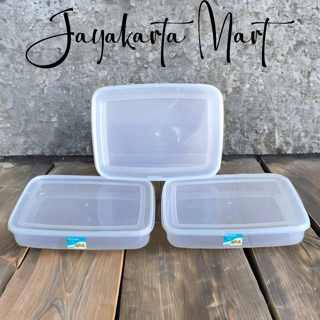 Food Box Trisula 2000ml / Sealpack Bening Tempat Donat / Container Food Plastik Bening