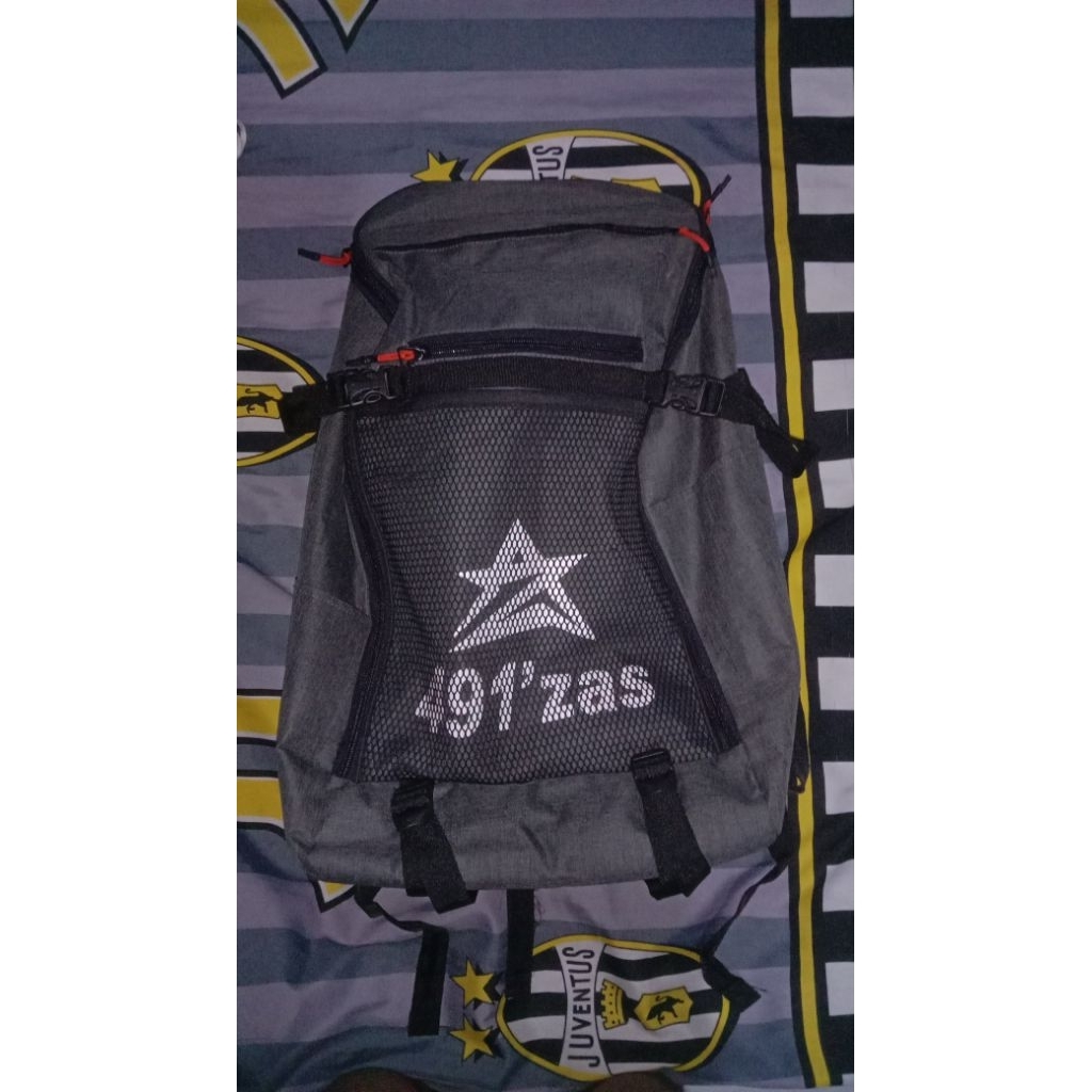 BAGPACK 491'ZAS GREY DENIM
