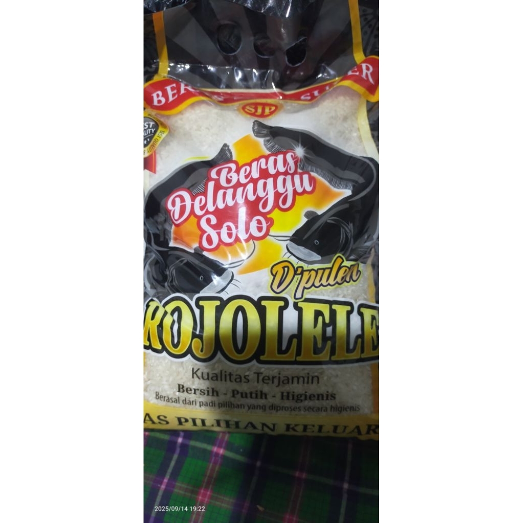 

Beras Pulen Rojolele 5kg kemasan Hitam Delanggu Termurah