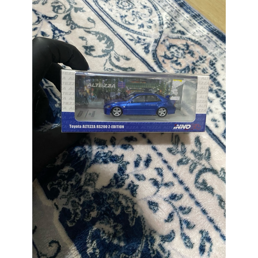 inno64 toyota altezza rs200 Z edition blue diecast 1/64